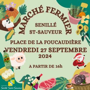 Marché fermier - 27 septembre 2024