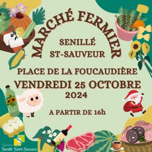 Marché fermier - 25 octobre 2024