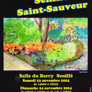 Exposition Artistes Senillé St-Sauveur - 23 et 24/11/2024